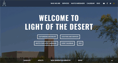Desktop Screenshot of lightofthedesert.org